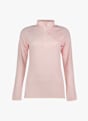 Salomon Essential Lightwarm Half-Zip midlayer femmes Rose 52961 1