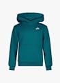 Nike Club Fleece hoodie bambini Petrolio 53030 1