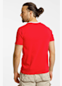 POWERZONE Schweiz Cotton Fan Herren T-Shirt Rot 53053 2
