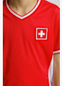 POWERZONE Schweiz Fan Kinder Fussballset Rot 53071 6