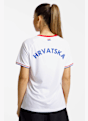 POWERZONE Croazia Fan t-shirt donna Bianco 53072 2