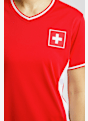 POWERZONE Suisse Fan t-shirt femmes Rouge 53073 3