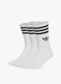 adidas 3-Pack 3S Socken Weiss 53357 1