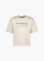 New Balance Trackside Oversized t-shirt donna Bianco Panna 54018 5
