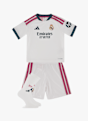 adidas Real Madrid Home Mini Kinder Fussballset 26/27 Weiss 54283 1