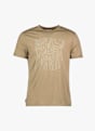 icebreaker Merino 150 Tech Lite Great Heights t-shirt hommes Marron 54358 4