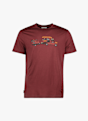 icebreaker Merino 150 Tech Lite Transportage Herren T-Shirt Bordeaux 54394 4