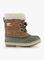 Sorel PAC™ Nylon WP Kinder Winterboot Braun 56419 1