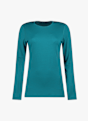 icebreaker Merino 200 Oasis maniche lunghe termica donna Verde 55326 5