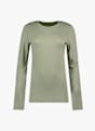 icebreaker Merino 260 Tech maniche lunghe termica donna Verde 55391 5