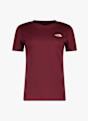The North Face Evolution Simple Dome Slim Damen T-Shirt Bordeaux 66884 5