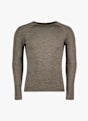 Odlo Seamless Performance Wool Herren Thermo Longsleeve Braun 68431 1