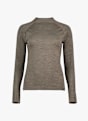 Odlo Seamless Performance Wool Damen Thermo Longsleeve Braun 68441 5