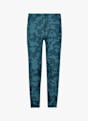 Odlo Active Warm Graphic leggings termici bambini Petrolio 68484 1