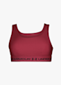 Under Armour Crossback Medium Damen Sport-BH Bordeaux 54557 1