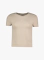Nike Chill Knit Mod-Crop Damen T-Shirt Beige 55226 1