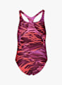 speedo Hyperboom Print Medalist maillot de bain filles Pink 65172 2