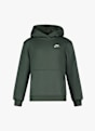 Nike Club Fleece Kinder Hoodie Grün 55405 1