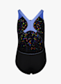 speedo Splashback Print costume da bagno bambina Nero 65168 2