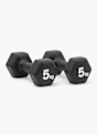 adidas 2 x 5 kg Hantel Set Schwarz 54941 2