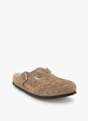 Birkenstock Boston Lammfell Narrow Fit Damen Slipper Braun 61536 2