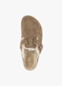 Birkenstock Boston Lammfell Narrow Fit slipper donna Marrone 61536 3