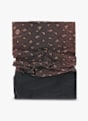 46 NORD Fleece Neckwarmer Braun 55728 2