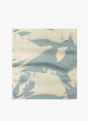 Buff Merino Heavyweight Digital Prints neckwarmer Bleu 55321 4