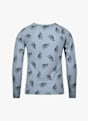 icebreaker Merino 200 Oasis Bear Tour maniche lunghe termica bambini Azzurro 55467 2
