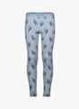 icebreaker Merino 200 Oasis Bear Tour leggings termici bambini Azzurro 55545 1