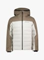 PEAK PERFORMANCE Shred Down giacca da sci uomo Bianco Panna 55364 1