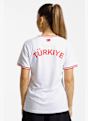 POWERZONE Turchia Fan t-shirt donna Bianco 56584 2