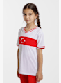 POWERZONE Türkei Fan Kinder T-Shirt Weiss 56587 2