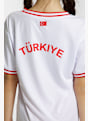 POWERZONE Turchia Fan t-shirt bambini Bianco 56587 7