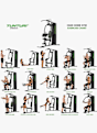 Tunturi HG20 station de musculation Noir 76977 9