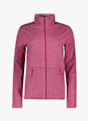 Odlo Grid Fleece Full-Zip midlayer donna Pink 59796 4