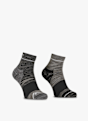 Ortovox Alpine Quarter 39-47 Herren Wandersocken Schwarz 62777 1