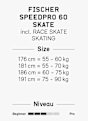 Fischer Speedpro 60 Skate Langlaufski Set Schwarz 63641 2