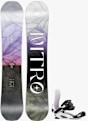 Nitro Spirit Kinder Snowboard Set 26/27 Lila 64579 1