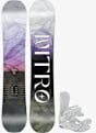 Nitro Spirit snowboard set enfants 26/27 Violet 64580 1