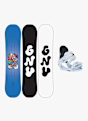 Gnu Recess set snowboard bambini 26/27 Blu 69921 1