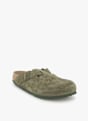 Birkenstock Boston Narrow Fit Damen Slipper Grün 69139 2