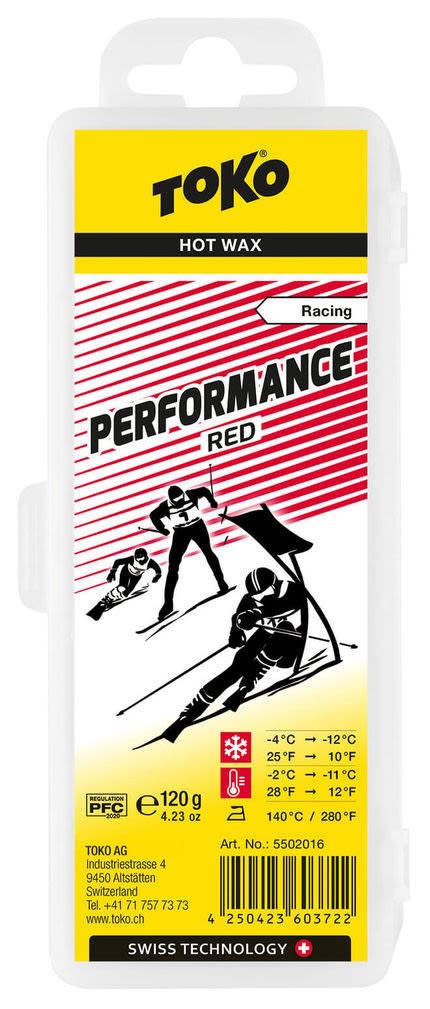 Performance Hot Red Wachs