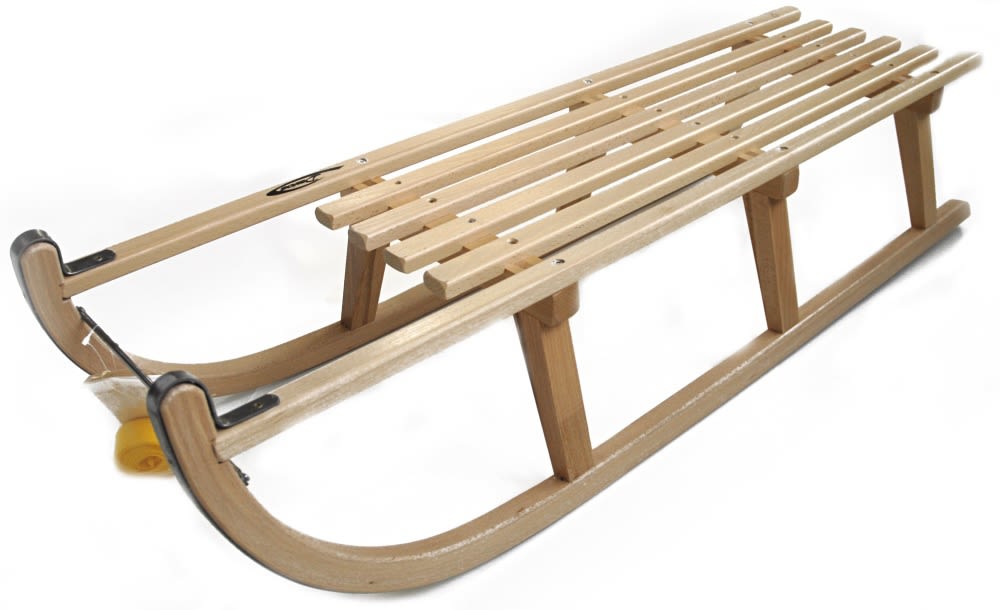 Davoser 110 cm Holzschlitten