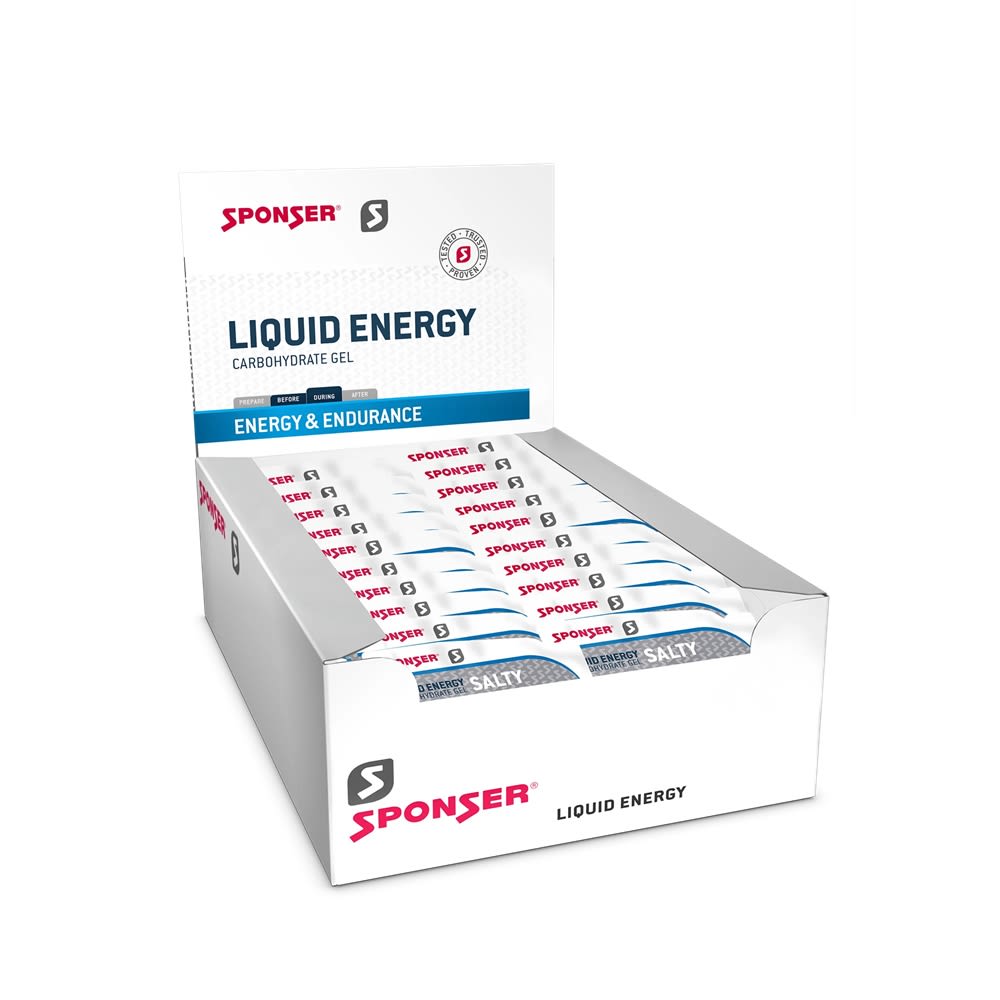 Liquid Energy Salty 40 x 35 g Energy Gel