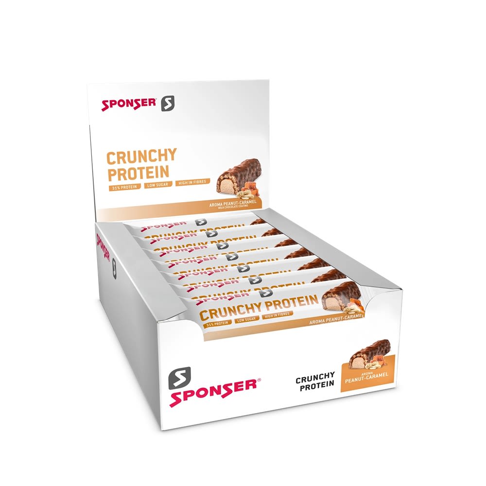 Crunchy Protein Peanut-Caramel 12 x 50 g Sportriegel