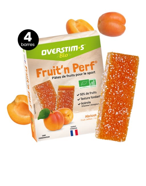 Pâtes de Fruits Bio Aprikose 4 x 25 g barretta per lo sport