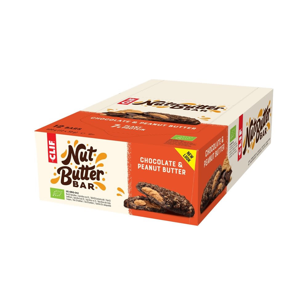 Nut Butter Chocolate Peanut Butter 12 x 50 g Sportriegel