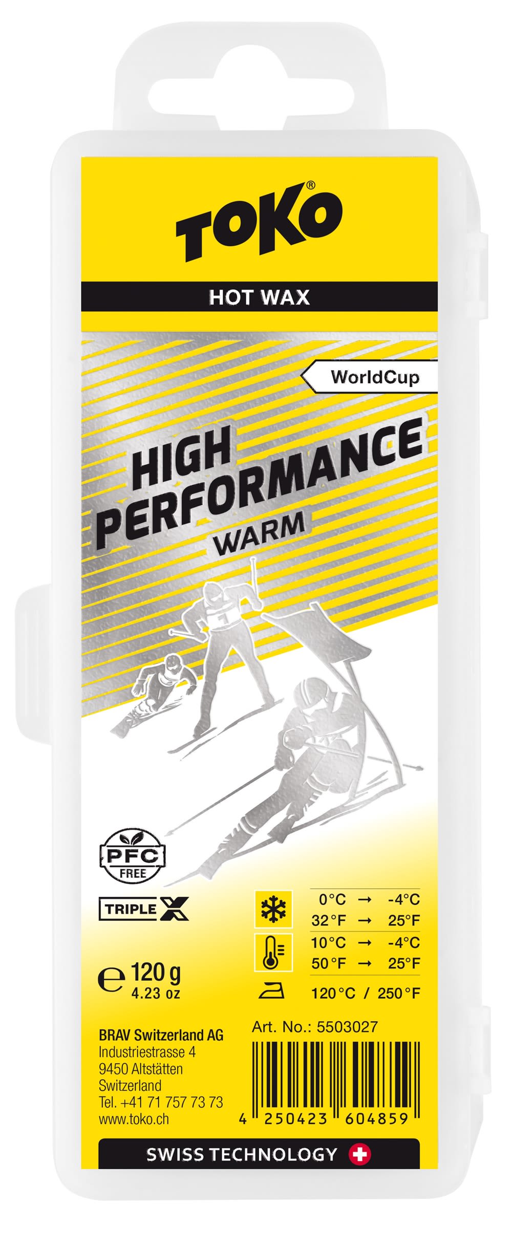 High Performance Hot warm 120 g Wachs