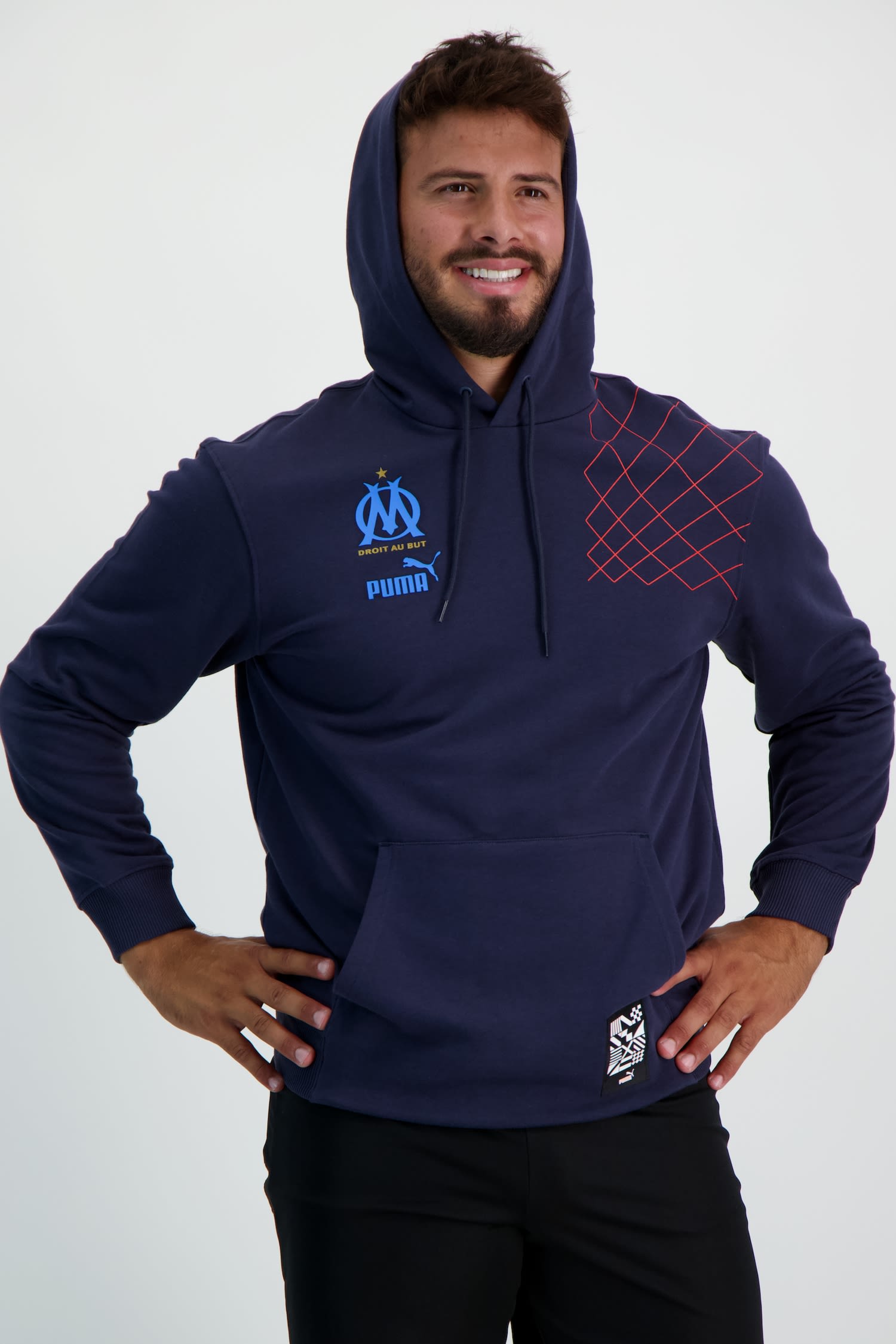Olympique Marseille FtblCulture hoodie uomo
